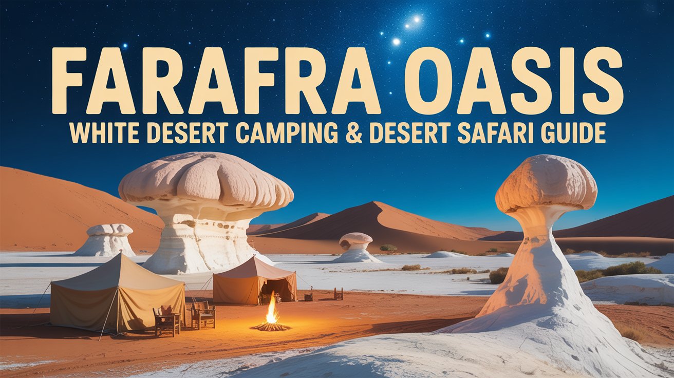Farafra Oasis : White Desert Camping & Desert Safari Guide
