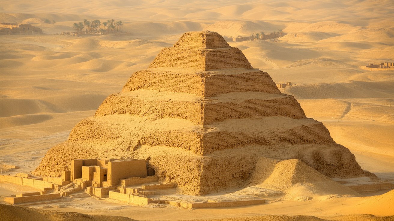 Pyramide de Djéser: Premier Monument en Pierre de l'Histoire