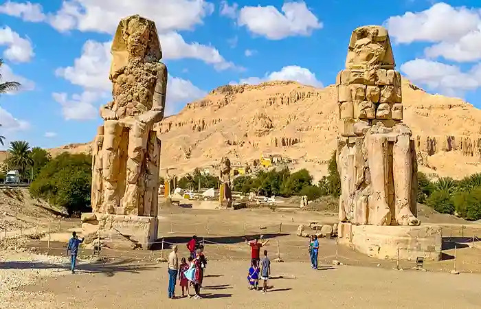 The Colossi of Memnon: Luxor's Ancient Guardians
