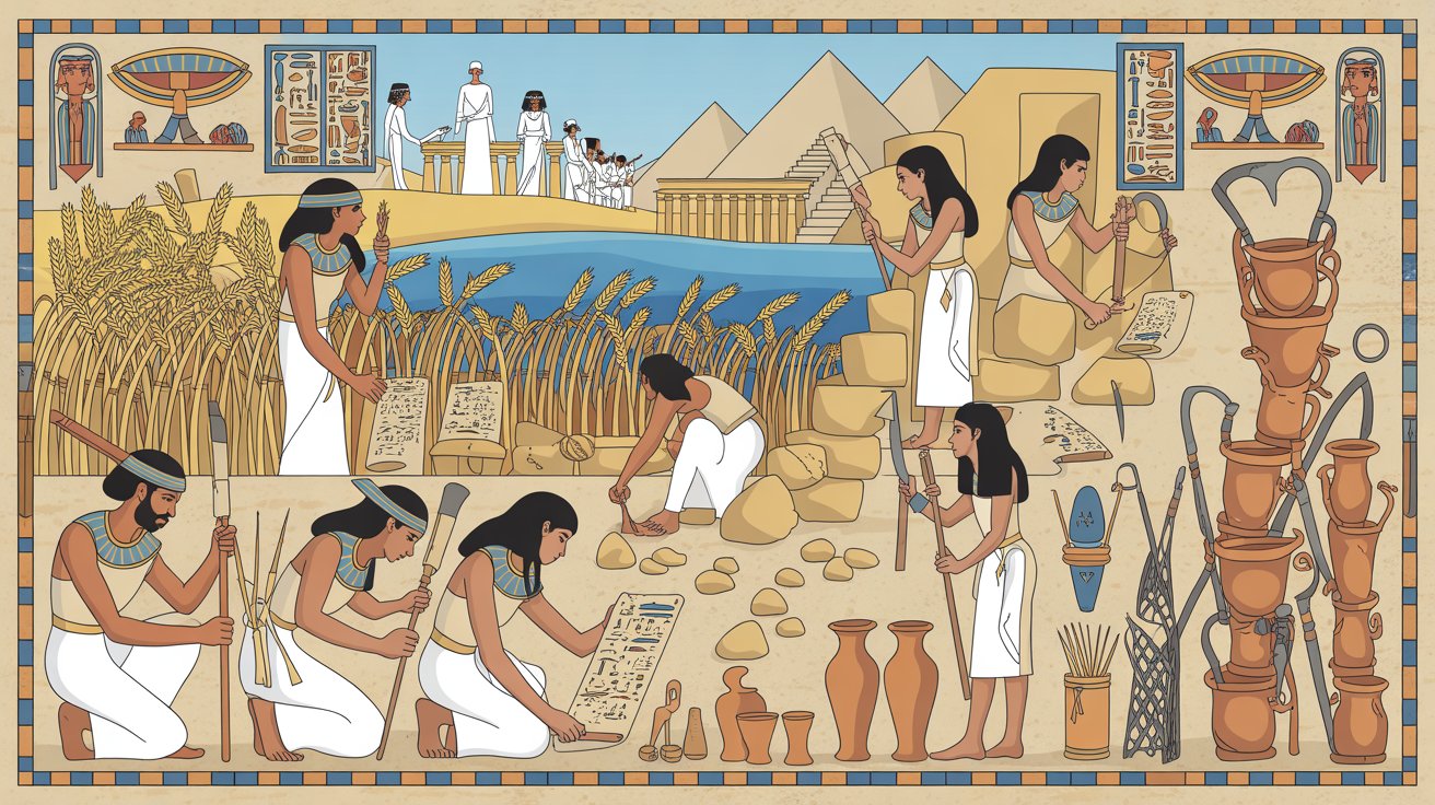 Ancient Egypt Occupations: Jobs in the Land of the Pharaohs
