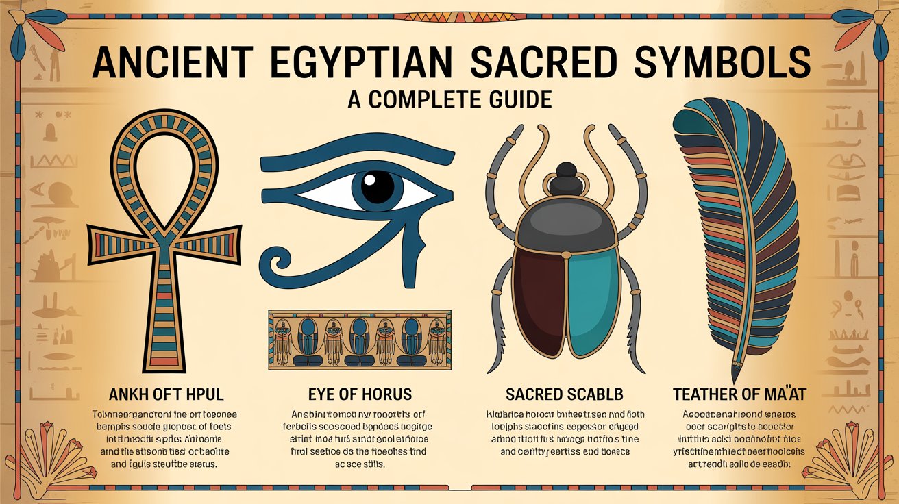 Meanings of Ancient Egyptian Symbols: Sacred Icons Explained